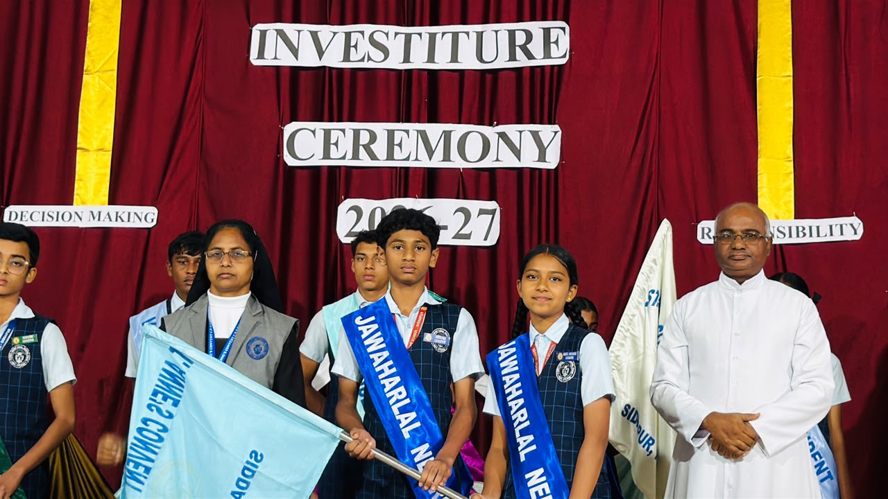                    INVESTITURE CEREMONY 